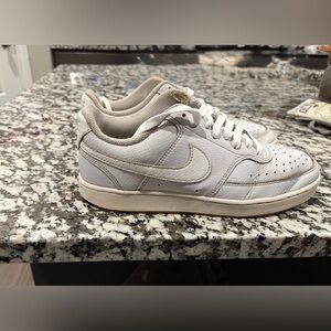 Nike Court Vision White Sneakers